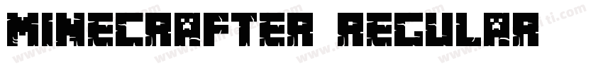 Minecrafter Regular字体转换